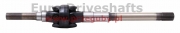 driveshaft with double joint 27 x 70 l=650mm, splines  16 (29.5mm)/ 18 (34.5mm)