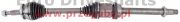 toyota (p) front driveshaft rav4 iii 2.0 2009- 2wd (a.t.), l=965mm